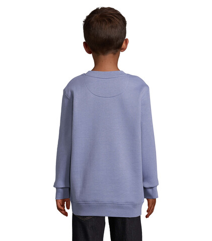 COLUMBIA KIDS Sweater - Bleu bedrucken, Art.-Nr. S04239-BL-L
