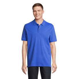 PEGASE Polo Bio 210g - Royal Blue bedrucken, Art.-Nr. S04242-RB-XXL