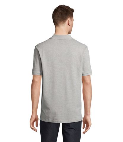 PEGASE Polo Bio 210g - Grau-Melange 2 bedrucken, Art.-Nr. S04242-GY-L PEGASE Polo Bio 210g - Grau-Melange 2 bedrucken, Art.-Nr. S04242-GY-L