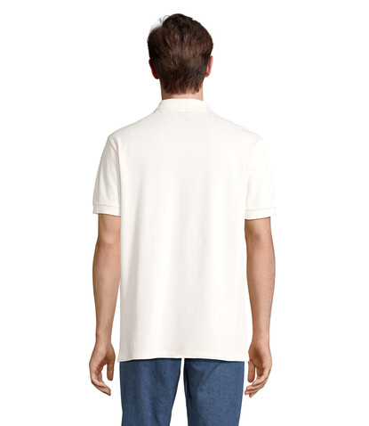 PACIFIC HERREN POLO - Off-White bedrucken, Art.-Nr. S04439-WW-XXL