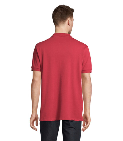 PACIFIC HERREN POLO - Folk Red Twin bedrucken, Art.-Nr. S04439-FR-XL