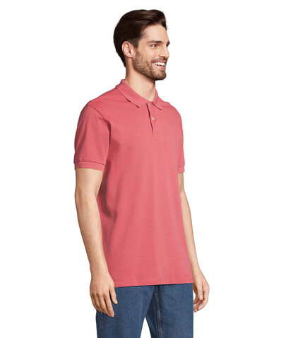 PACIFIC HERREN POLO - Folk Pink Twin bedrucken, Art.-Nr. S04439-FY-M PACIFIC HERREN POLO - Folk Pink Twin bedrucken, Art.-Nr. S04439-FY-M