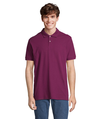 PACIFIC HERREN POLO - Astral Purple bedrucken, Art.-Nr. S04439-PA-L