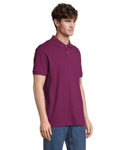 PACIFIC HERREN POLO - Astral Purple bedrucken, Art.-Nr. S04439-PA-L