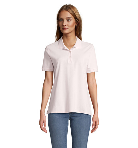 PACIFIC DAMEN POLO - Pale Pink bedrucken, Art.-Nr. S04440-PP-L PACIFIC DAMEN POLO - Pale Pink bedrucken, Art.-Nr. S04440-PP-L