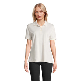 PACIFIC DAMEN POLO - Off-White bedrucken, Art.-Nr. S04440-WW-S