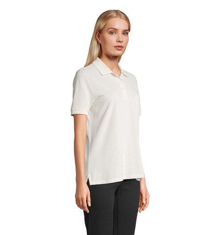 PACIFIC DAMEN POLO - Off-White bedrucken, Art.-Nr. S04440-WW-L PACIFIC DAMEN POLO - Off-White bedrucken, Art.-Nr. S04440-WW-L