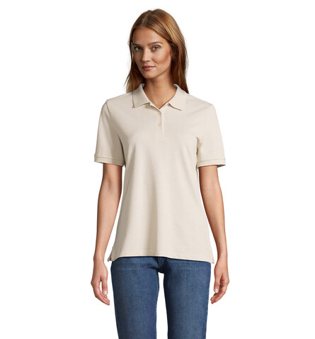 PACIFIC DAMEN POLO - Linen Twin bedrucken, Art.-Nr. S04440-LN-M