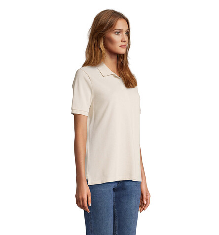 PACIFIC DAMEN POLO - Linen Twin bedrucken, Art.-Nr. S04440-LN-M