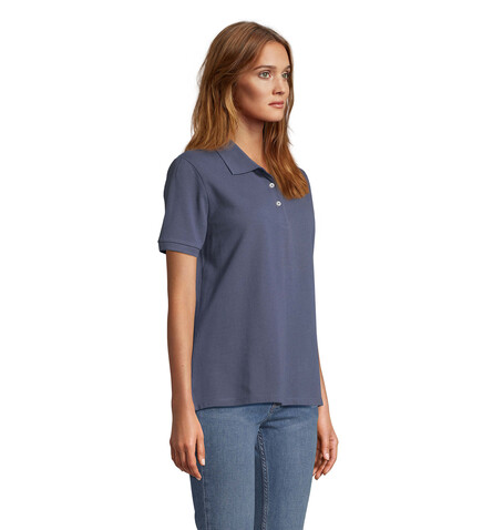PACIFIC DAMEN POLO - Denim bedrucken, Art.-Nr. S04440-DM-M PACIFIC DAMEN POLO - Denim bedrucken, Art.-Nr. S04440-DM-M