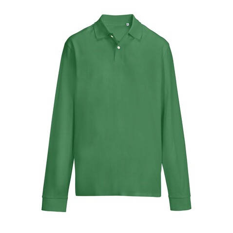 PACIFIC LSL POLO - Kelly Green bedrucken, Art.-Nr. S04441-KG-M