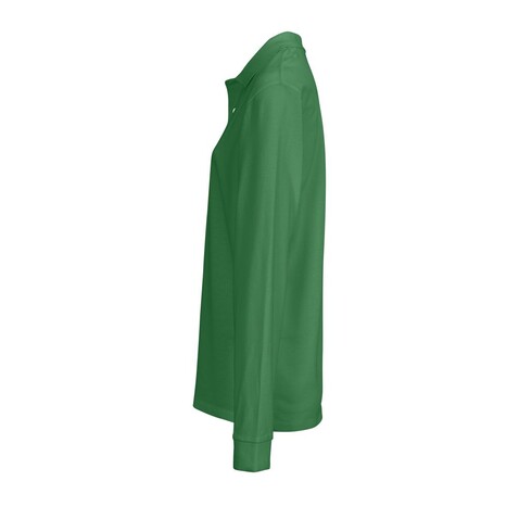 PACIFIC LSL POLO - Kelly Green bedrucken, Art.-Nr. S04441-KG-M