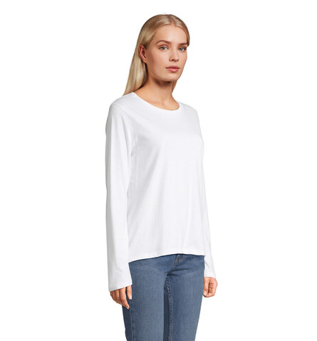 MONARCH DAMEN T-SHIRTS - White bedrucken, Art.-Nr. S04443-WH-XXL MONARCH DAMEN T-SHIRTS - White bedrucken, Art.-Nr. S04443-WH-XXL