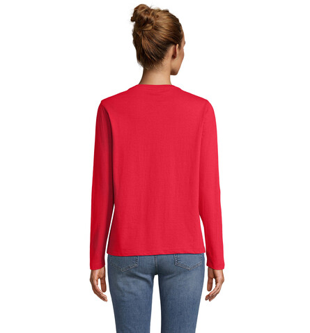 MONARCH DAMEN T-SHIRTS - Red bedrucken, Art.-Nr. S04443-RD-XS