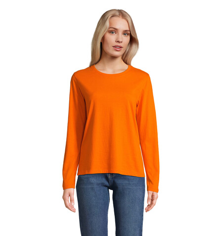 MONARCH DAMEN T-SHIRTS - Orange bedrucken, Art.-Nr. S04443-OR-XS MONARCH DAMEN T-SHIRTS - Orange bedrucken, Art.-Nr. S04443-OR-XS