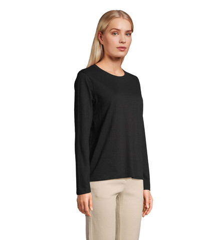 MONARCH DAMEN T-SHIRTS - Deep Black bedrucken, Art.-Nr. S04443-DB-XXL MONARCH DAMEN T-SHIRTS - Deep Black bedrucken, Art.-Nr. S04443-DB-XXL
