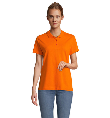 PULSE DAMEN POLO - Orange bedrucken, Art.-Nr. S04501-OR-XS PULSE DAMEN POLO - Orange bedrucken, Art.-Nr. S04501-OR-XS