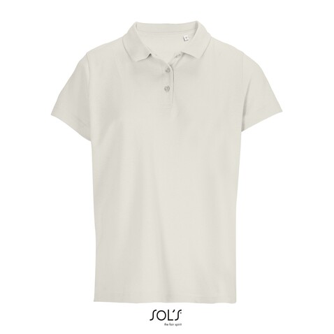 PULSE DAMEN POLO - Off-White bedrucken, Art.-Nr. S04501-WW-XL PULSE DAMEN POLO - Off-White bedrucken, Art.-Nr. S04501-WW-XL