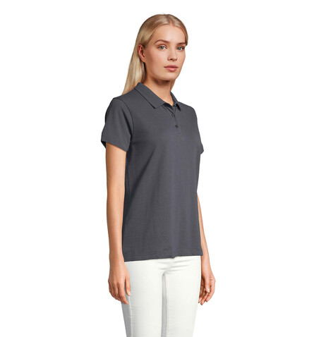 PULSE DAMEN POLO - Mausgrau bedrucken, Art.-Nr. S04501-MU-M PULSE DAMEN POLO - Mausgrau bedrucken, Art.-Nr. S04501-MU-M