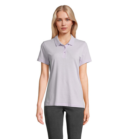 PULSE DAMEN POLO - Lilac bedrucken, Art.-Nr. S04501-LL-XS