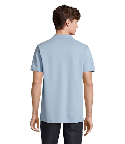 PULSE UNISEX POLO - Sky Blue Pique bedrucken, Art.-Nr. S04502-SP-XL PULSE UNISEX POLO - Sky Blue Pique bedrucken, Art.-Nr. S04502-SP-XL