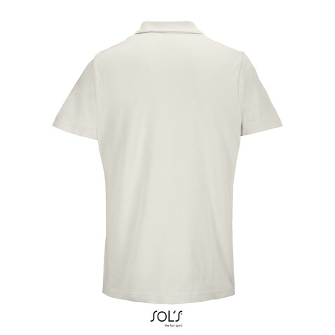 PULSE UNISEX POLO - Off-White bedrucken, Art.-Nr. S04502-WW-L PULSE UNISEX POLO - Off-White bedrucken, Art.-Nr. S04502-WW-L