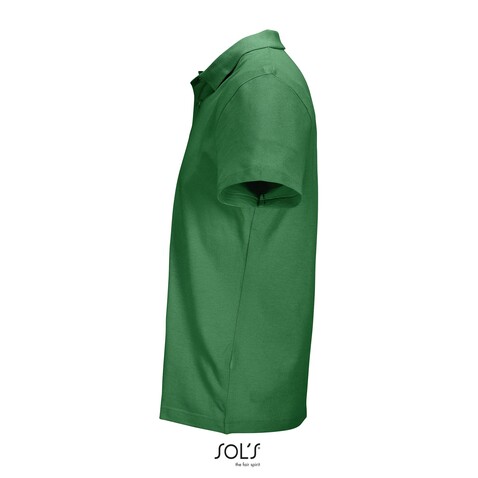 PULSE UNISEX POLO - Kelly Green bedrucken, Art.-Nr. S04502-KG-XL