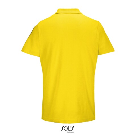 PULSE UNISEX POLO - Gold bedrucken, Art.-Nr. S04502-GO-XL