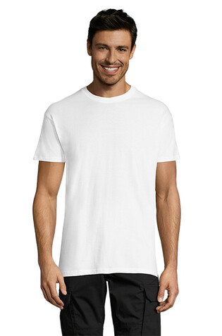 TITAN T-SHIRT 150gr - Weiß 2 bedrucken, Art.-Nr. S04728-WD-L