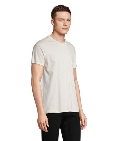 REGENT V V-NECK T-SHIRT - Off-White bedrucken, Art.-Nr. S04765-WW-XXL REGENT V V-NECK T-SHIRT - Off-White bedrucken, Art.-Nr. S04765-WW-XXL