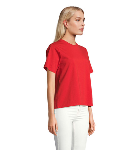 LEGEND DAMEN-T-SHIRT - Bright Red bedrucken, Art.-Nr. S04776-BT-XXL LEGEND DAMEN-T-SHIRT - Bright Red bedrucken, Art.-Nr. S04776-BT-XXL