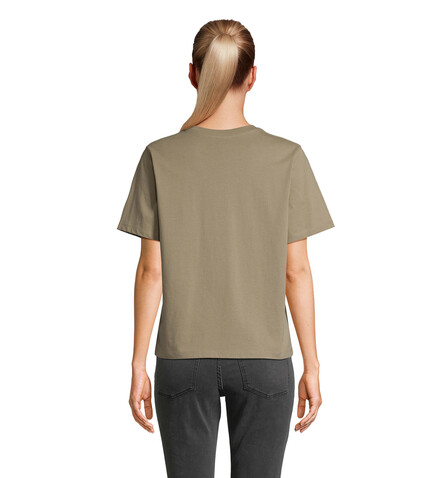LEGEND DAMEN-T-SHIRT - Khaki bedrucken, Art.-Nr. S04776-KH-XL LEGEND DAMEN-T-SHIRT - Khaki bedrucken, Art.-Nr. S04776-KH-XL