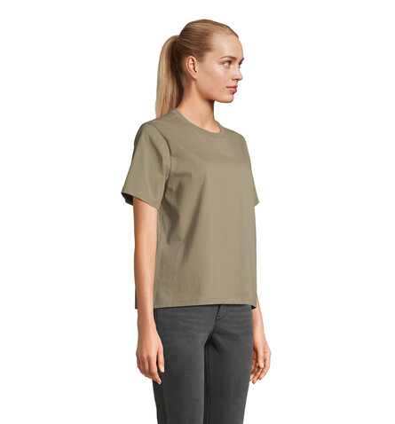 LEGEND DAMEN-T-SHIRT - Khaki bedrucken, Art.-Nr. S04776-KH-XL LEGEND DAMEN-T-SHIRT - Khaki bedrucken, Art.-Nr. S04776-KH-XL
