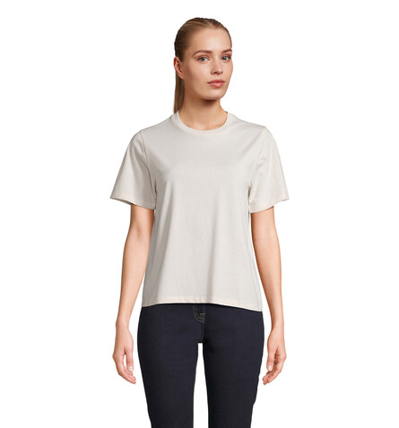 LEGEND DAMEN-T-SHIRT - Off-White bedrucken, Art.-Nr. S04776-WW-S LEGEND DAMEN-T-SHIRT - Off-White bedrucken, Art.-Nr. S04776-WW-S