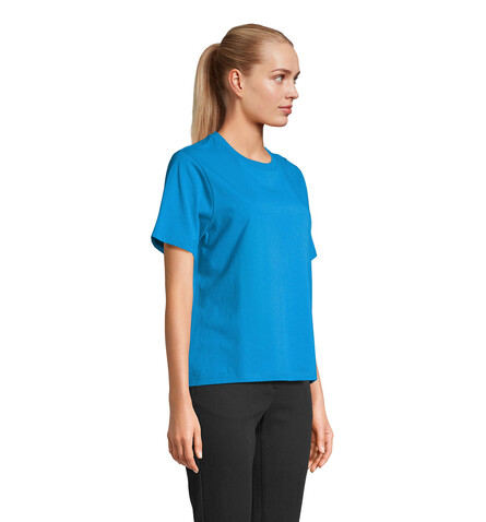 LEGEND DAMEN-T-SHIRT - Aqua bedrucken, Art.-Nr. S04776-AQ-XL LEGEND DAMEN-T-SHIRT - Aqua bedrucken, Art.-Nr. S04776-AQ-XL