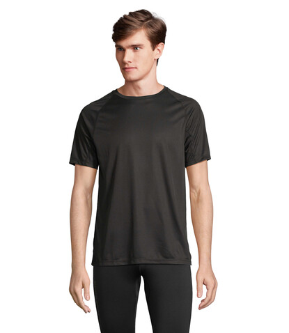 VORTEX RAGLAN T-SHIRT - Schwarz bedrucken, Art.-Nr. S04787-BK-L VORTEX RAGLAN T-SHIRT - Schwarz bedrucken, Art.-Nr. S04787-BK-L