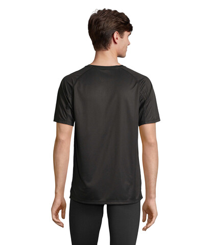 VORTEX RAGLAN T-SHIRT - Schwarz bedrucken, Art.-Nr. S04787-BK-L VORTEX RAGLAN T-SHIRT - Schwarz bedrucken, Art.-Nr. S04787-BK-L