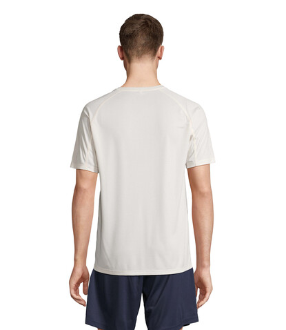 VORTEX RAGLAN T-SHIRT - Off-White bedrucken, Art.-Nr. S04787-WW-XXL