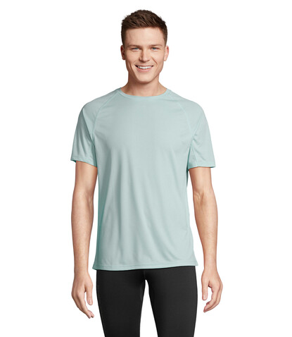VORTEX RAGLAN T-SHIRT - Arctic Blue bedrucken, Art.-Nr. S04787-AA-XS VORTEX RAGLAN T-SHIRT - Arctic Blue bedrucken, Art.-Nr. S04787-AA-XS