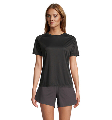 VORTEX WOMEN RAGLAN T-SHIRT - Schwarz bedrucken, Art.-Nr. S04788-BK-L VORTEX WOMEN RAGLAN T-SHIRT - Schwarz bedrucken, Art.-Nr. S04788-BK-L