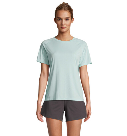 VORTEX WOMEN RAGLAN T-SHIRT - Arctic Blue bedrucken, Art.-Nr. S04788-AA-S VORTEX WOMEN RAGLAN T-SHIRT - Arctic Blue bedrucken, Art.-Nr. S04788-AA-S