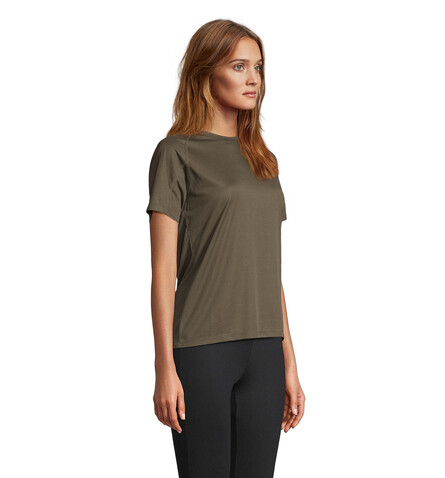 VORTEX WOMEN RAGLAN T-SHIRT - Army bedrucken, Art.-Nr. S04788-AR-XL