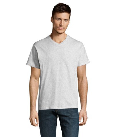 VICTORY HERRENT-SHIRT 150g - Ash bedrucken, Art.-Nr. S11150-AS-L VICTORY HERRENT-SHIRT 150g - Ash bedrucken, Art.-Nr. S11150-AS-L