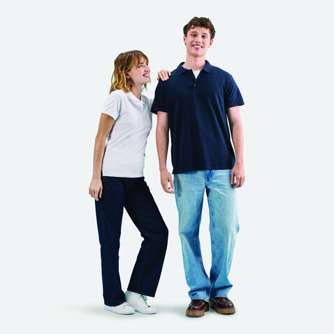 PEOPLE DAMEN POLO 210g - White bedrucken, Art.-Nr. S11310-WH-XXL PEOPLE DAMEN POLO 210g - White bedrucken, Art.-Nr. S11310-WH-XXL