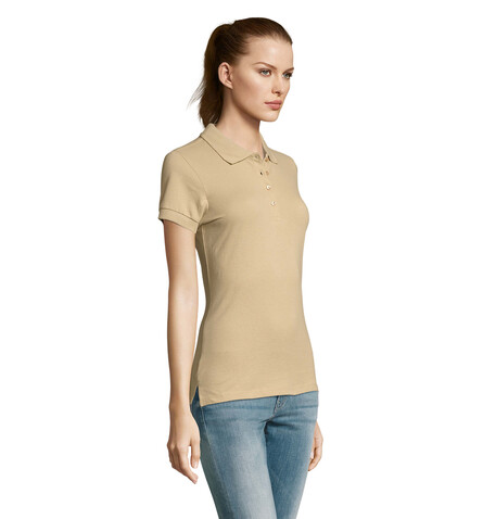 PASSION DAMEN POLO 170g - Sand bedrucken, Art.-Nr. S11338-SA-M PASSION DAMEN POLO 170g - Sand bedrucken, Art.-Nr. S11338-SA-M