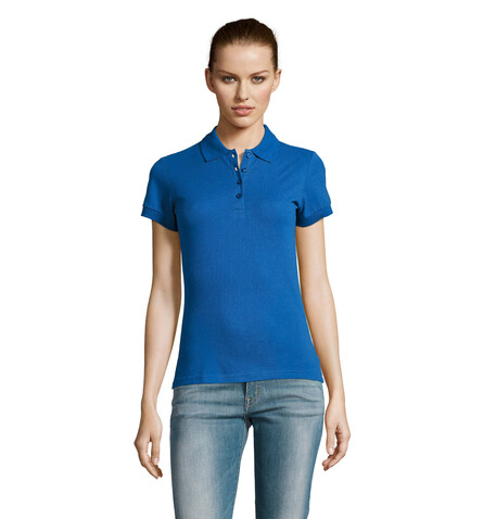PASSION DAMEN POLO 170g - Royal Blue bedrucken, Art.-Nr. S11338-RB-S