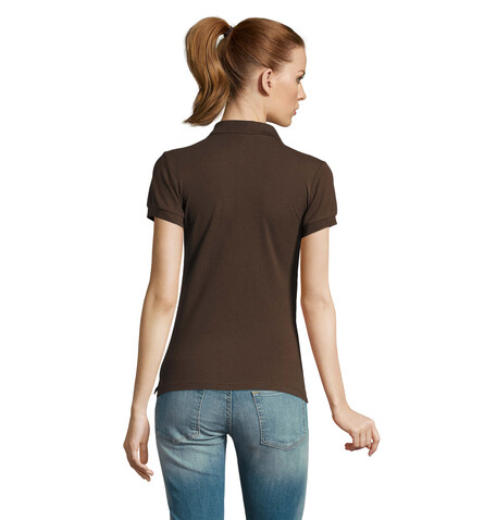 PASSION DAMEN POLO 170g - Chocolate bedrucken, Art.-Nr. S11338-CH-XL