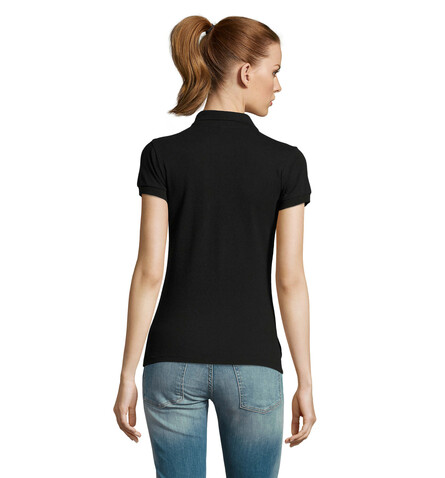 PASSION DAMEN POLO 170g - Schwarz bedrucken, Art.-Nr. S11338-BK-L PASSION DAMEN POLO 170g - Schwarz bedrucken, Art.-Nr. S11338-BK-L