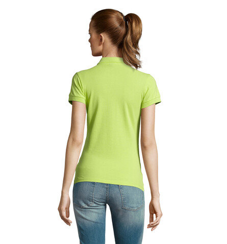 PASSION DAMEN POLO 170g - Apple Green bedrucken, Art.-Nr. S11338-AG-M