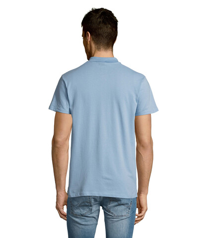 SUMMER II MEN Polo 170g - Sky Blue Pique bedrucken, Art.-Nr. S11342-SP-XS SUMMER II MEN Polo 170g - Sky Blue Pique bedrucken, Art.-Nr. S11342-SP-XS